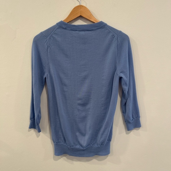 Merino Wool 3/4 Sleeve J. Crew Sweater - Picture 5 of 5